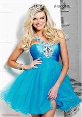 2012 Sherri Hill Prom Dresses 2471.  Available in Black, Fuchsia, Royal, Turquoise, Yellow